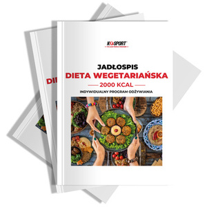 Dieta Jadłospis Wegetariański K-Sport 2000 kcal