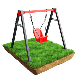 MINI METALOWY STELAŻ + HUŚTAWKA KUBEŁKOWA K-SPORT KSOZ023 SUPER FUN