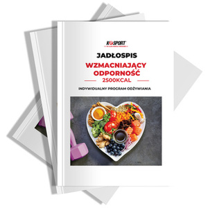 Dieta-Jadłospis Wzmacniający Odporność K-Sport 2500 kcal